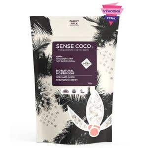 Sense Coco XXL Kokosové chipsy – přírodní RAW BIO 500 g