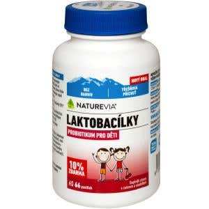 Swiss NatureVia Laktobacílky třešňové 66 pastilek