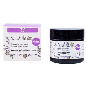 Kvitok Levanduľový sen - Šľahaný telový krém 60 ml