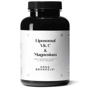 ANNA BRANDEJS Liposomal Vitamín C + Magnesium 90 kapslí