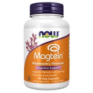 Now Foods Magtein Magnesium - hořčík L-treonát  90 rostlinných kapslí
