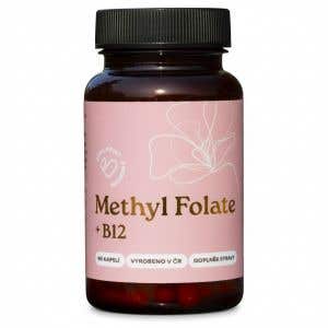 Vitalpoint Premium Methyl Folate Kyselina listová v aktivní formě + B12 90 kapslí