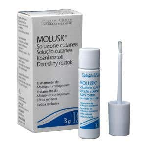 Molusk kožný roztok 3g