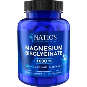 Natios Magnesium Bisglycinate 1000 mg + B6 90 kapslí