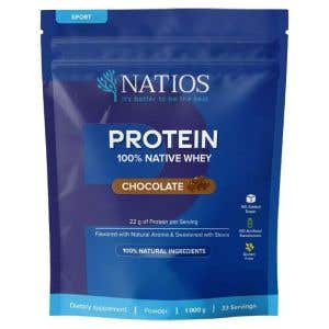 Natios Native Whey Protein &ndash; čokol&aacute;da 1000 g