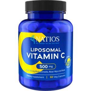 Natios Vitamín C Liposomálna 500 mg 60 vegánskych kapsúl