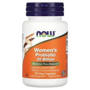 Now Foods Woman’s probiotics 20 miliard CFU - Probiotiká pre ženy 50 rastlinných kapsúl