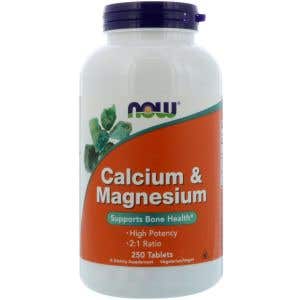 Now Foods Calcium & Magnesium – Vápník a hořčík 250 tablet