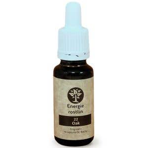 Energie rostlin Bachové esencie 22 - Oak Esencia uvoľnenia 20 ml
