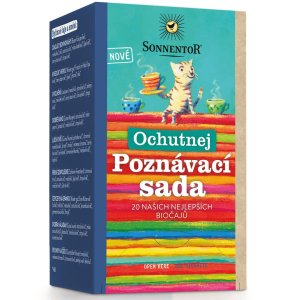 Sonnentor Poznávací sada  čajů "Ochutnej!" BIO 20 sáčků