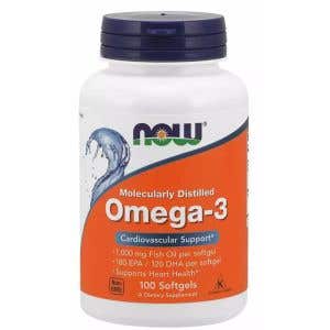 Now Foods Omega 3 100 softgel kapslí