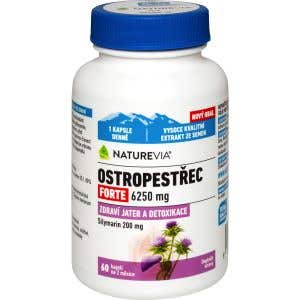 Swiss NatureVia Ostropestřec forte 60 kapslí