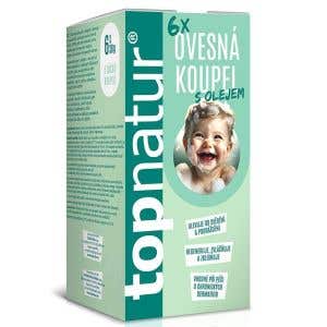 Topnatur Ovesná koupel s olejem z konopí 6x30g