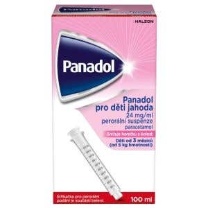 Panadol pre deti 24mg/ml jahoda 100 ml
