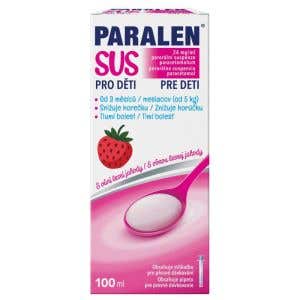 Paralen SUS 24 mg/ml Perorální suspenze 100 ml