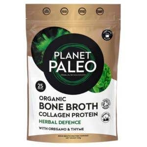 Planet Paleo Sušený hovězí vývar – bylinky BIO 225 g