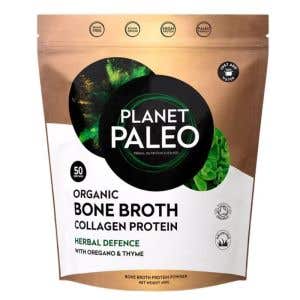 Planet Paleo Sušený hovězí vývar – bylinky BIO 450 g
