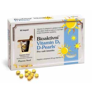 Pharma Nord Bioaktívny Vitamín D3 D Pearls 80 kapsúl