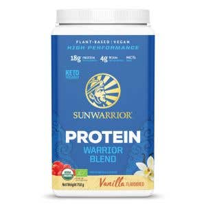Sunwarrior Protein Blend prášek - vanilka BIO 750 g