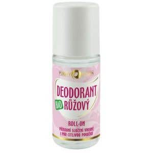 Purity Vision Ružový dezodorant roll-on BIO 50 ml