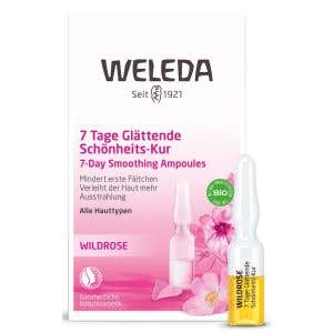 Weleda Růžový pleťový olej v ampulích - 7-denní vyhlazující kúra 7x0,8 ml