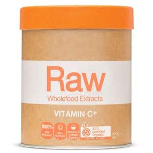 Amazonia Raw Wholefood Extracts Vitamin C+ &ndash; marakuja 300 g &ndash; Expir&aacute;cia 27/05/2026