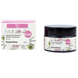 Kvitok Krémový deodorant - Ranná rosa - dámsky 30 ml