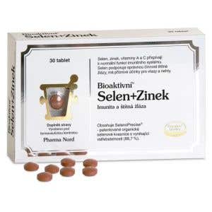 Pharma Nord Bioaktívny Selén + Zinok 30 tabliet