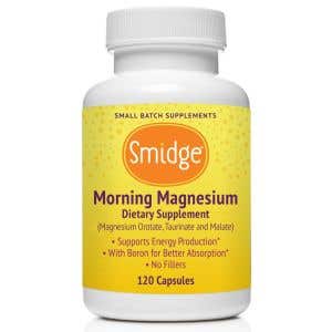 Smidge Morning Magnesium Ranný komplex horčíkov 120 kapsúl