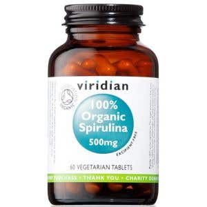 Viridian Spirulina 500 mg BIO 60 tabliet
