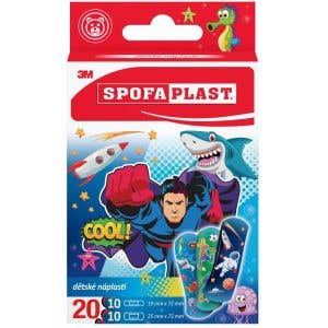 3M Spofaplast 118 Dětské náplasti - chlapecký motiv, mix velikostí