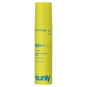 Attitude Sunly Dětsk&yacute; miner&aacute;ln&iacute; opalovac&iacute; kr&eacute;m ve spreji bez vůně SPF 50 75 ml
