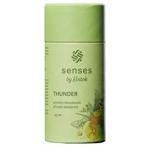 Kvitok Tuhý Dezodorant Senses – Thunder 45 ml