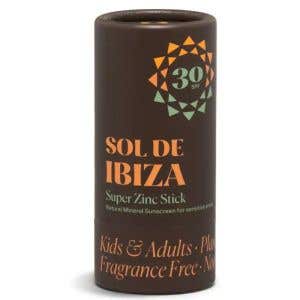 Sol de Ibiza Opalovací zinková tyčinka SPF 30 45 g