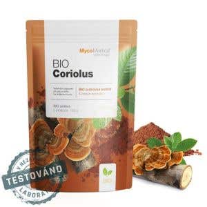 MycoMedica Coriolus pr&aacute;&scaron;ek BIO 100 g