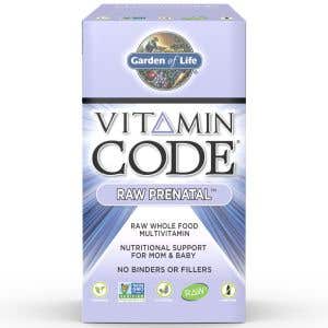 Garden of Life Vitamin Code - RAW Prenatal - Multivitam&iacute;n pro těhotn&eacute; a koj&iacute;c&iacute; ženy 90 kapsl&iacute; &ndash; po&scaron;kozen&yacute; obal