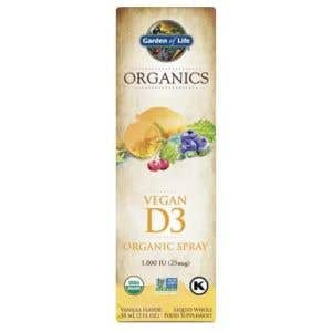 Garden of Life Vitamín Organics D3 1000 IU - sprej 58 ml