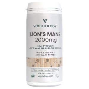 Vegetology Vegan Lion's Man 2000 mg + B-Komplex 60 kapsl&iacute;