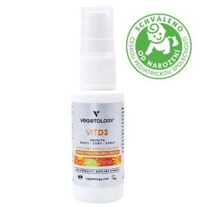 Vegetology Vitamín D3 Vitashine ve spreji 1000 IU 20 ml