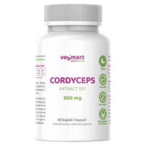 Vegmart Cordyceps 300 mg 90 kapsúl