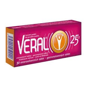 Veral 25mg 30 tabliet