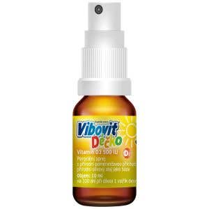 Vibovit Déčko Vitamín D3 500 IU pre deti v spreji 10 ml