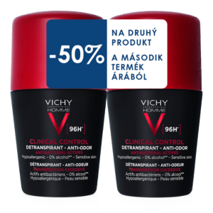 Vichy Homme 96h Dentranspirant proti zápachu Duo 2x50 ml