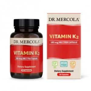 Dr. Mercola Vitamín K2 30 kapslí – Expirace 29/05/2026