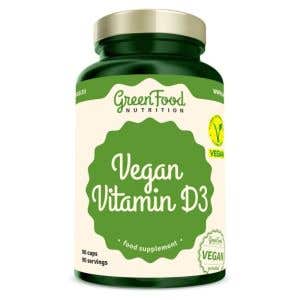 GreenFood Nutrition Vegan Vitam&iacute;n D3 90 kapsl&iacute;