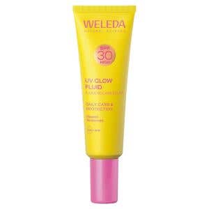 Weleda UV Glow Fluid Miner&aacute;ln&iacute; opalovac&iacute; kr&eacute;m na obličej SPF 30 30 ml