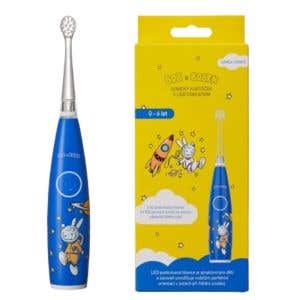 Bob a Bobek Baby Dětský sonický kartáček s kosmonautem 0-6 let