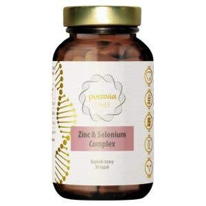 Puravia Labs Zinek & Selen Komplex 90 kapsl&iacute;