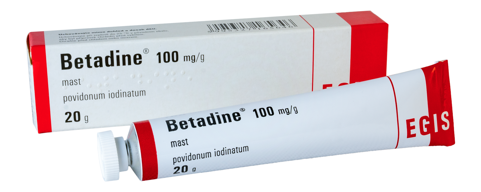 Betadine 100 mg/g mast 20g