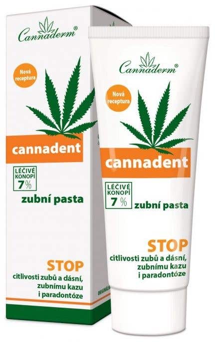 Cannaderm Cannadent Zubní pasta new 75 g